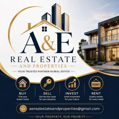 A&E Real Estate Logo